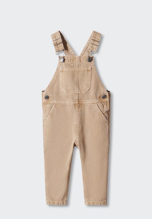 MANGO - Dungarees delos - tobacco brown