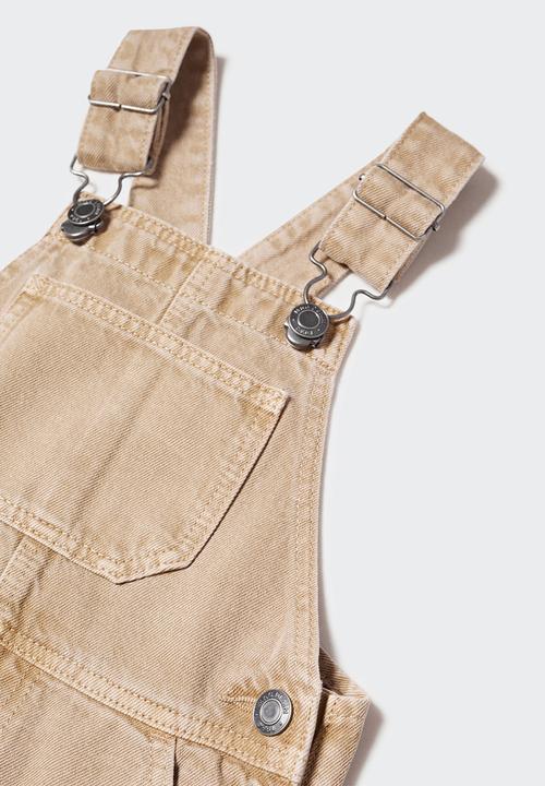 MANGO - Dungarees delos - tobacco brown