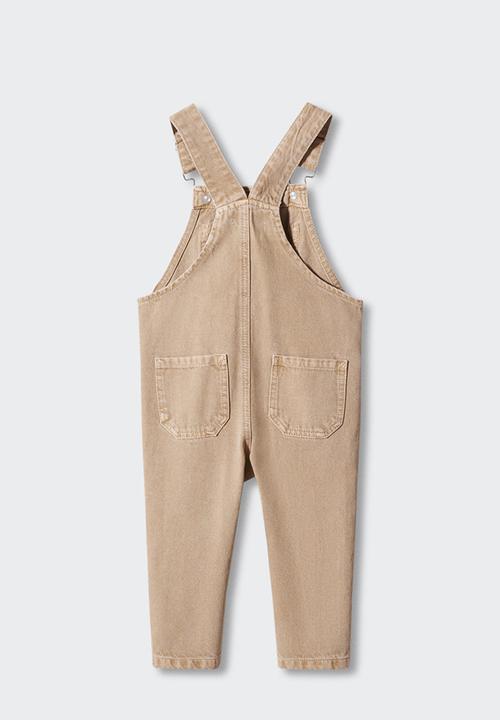 MANGO - Dungarees delos - tobacco brown