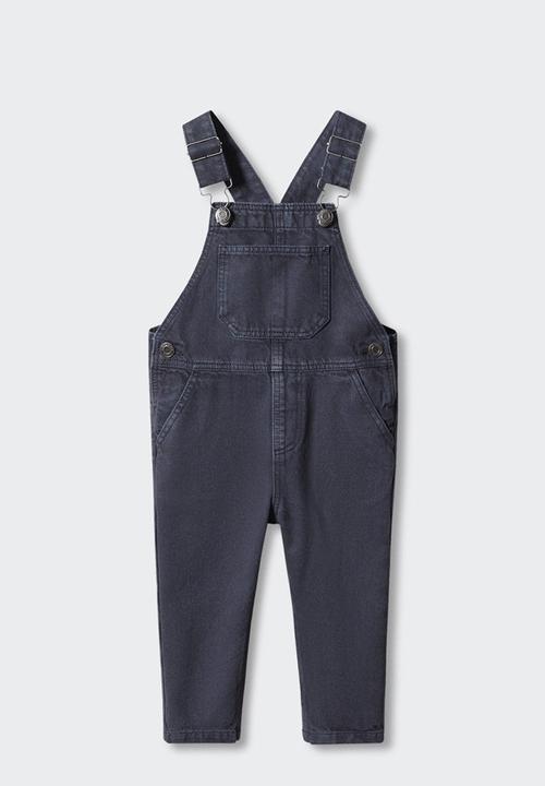 MANGO - Dungarees delos - navy