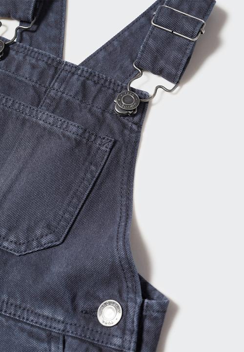 MANGO - Dungarees delos - navy