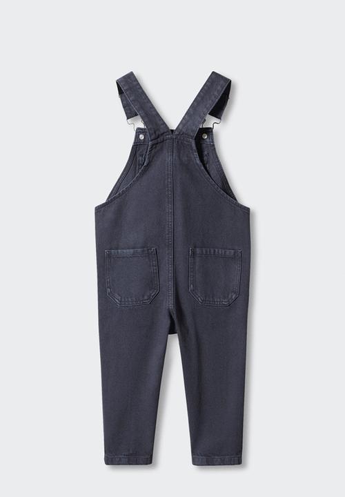 MANGO - Dungarees delos - navy