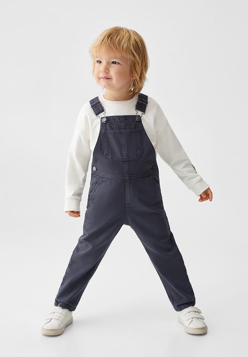 MANGO - Dungarees delos - navy