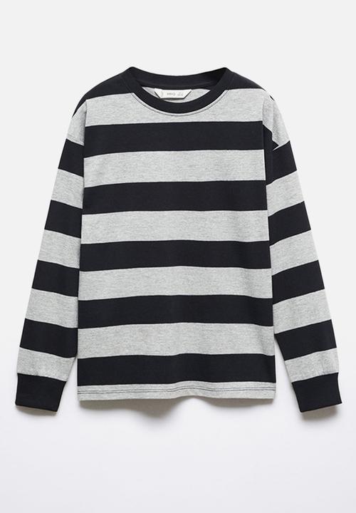 MANGO - T-shirt paul - black