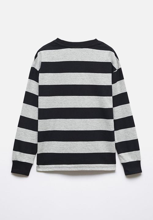 MANGO - T-shirt paul - black
