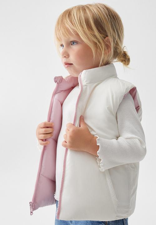 MANGO - Waistcoat liab - pink