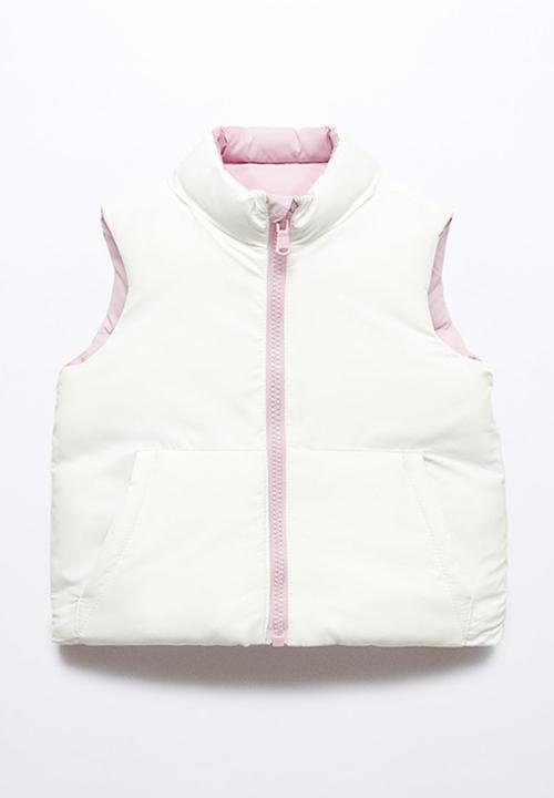 MANGO - Waistcoat liab - pink
