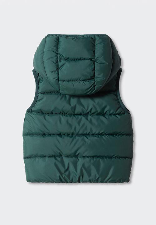 MANGO - Waistcoat aldov - dark green