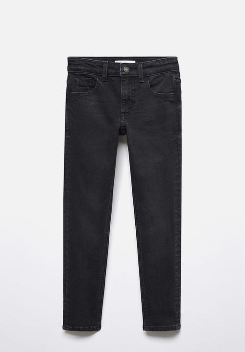 MANGO - Jeans skinny - black denim