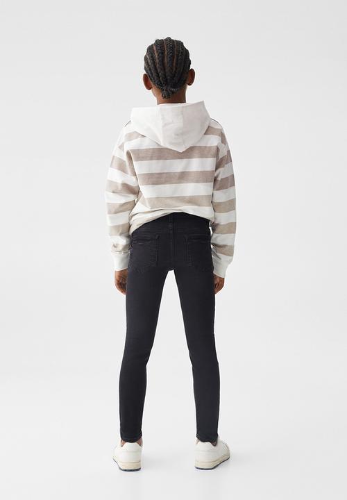 MANGO - Jeans skinny - black denim