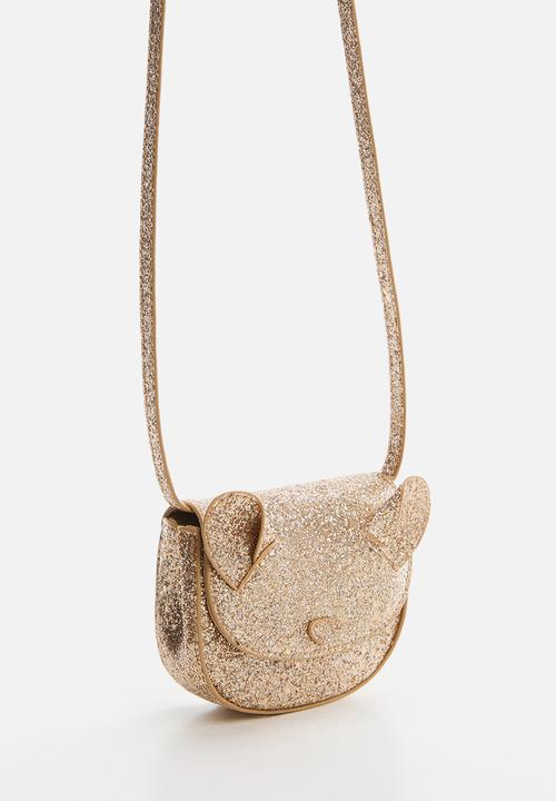 MANGO - Bag mch funny - gold