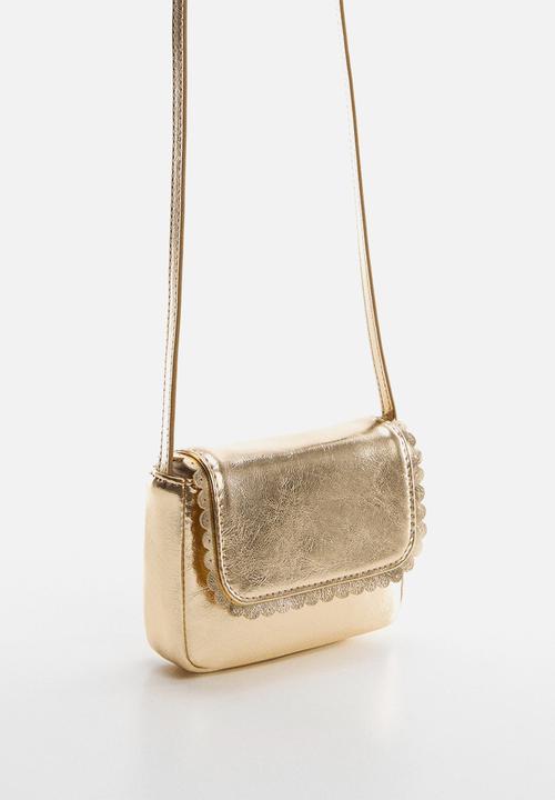 MANGO - Bag mch gold - gold