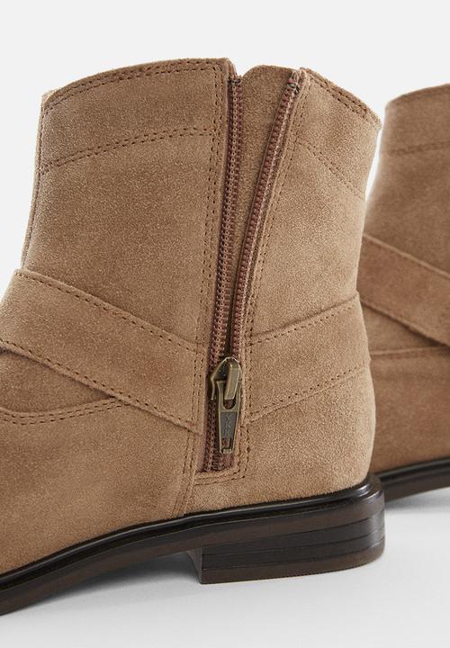 MANGO - Ankle boots maya - brown