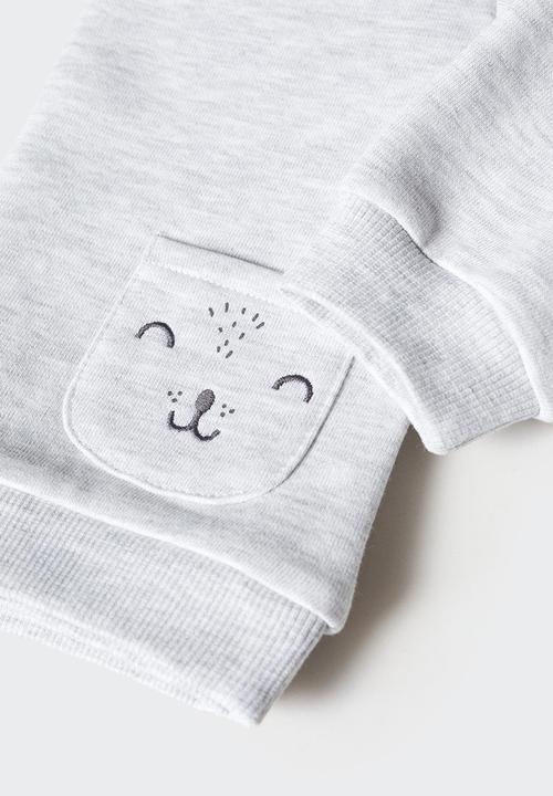 MANGO - Sweatshirt poly - medium grey