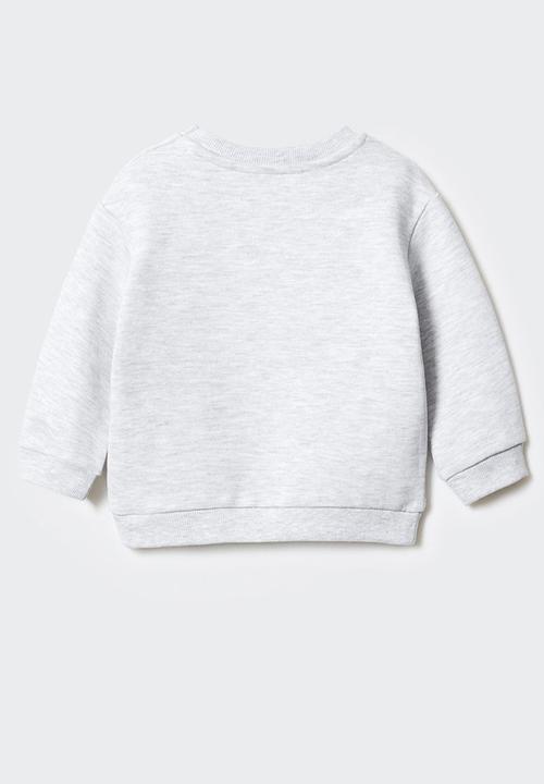 MANGO - Sweatshirt poly - medium grey