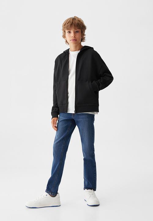 MANGO - Sweatshirt francia5 - black