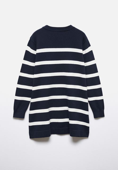 MANGO - Dress jina - navy
