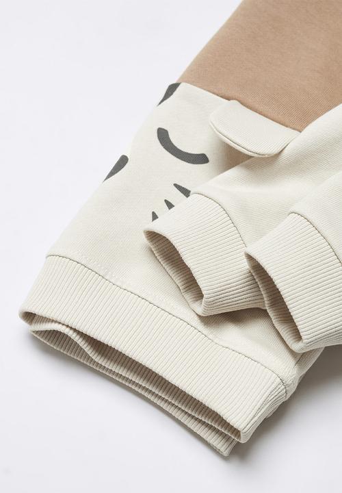 MANGO - Sweatshirt flap - sand