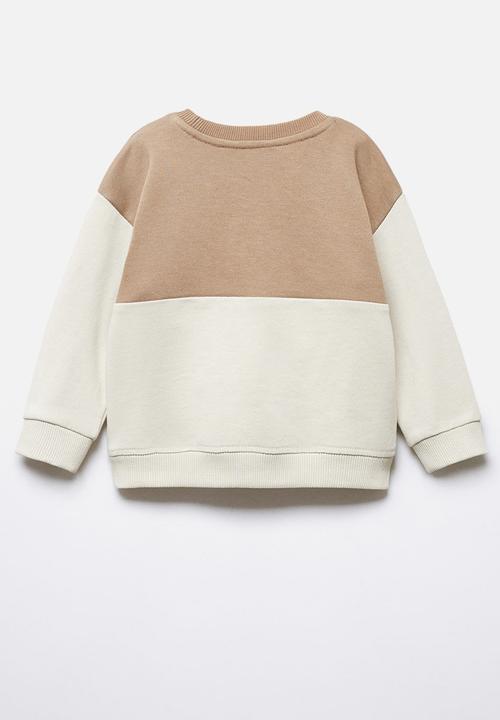 MANGO - Sweatshirt flap - sand