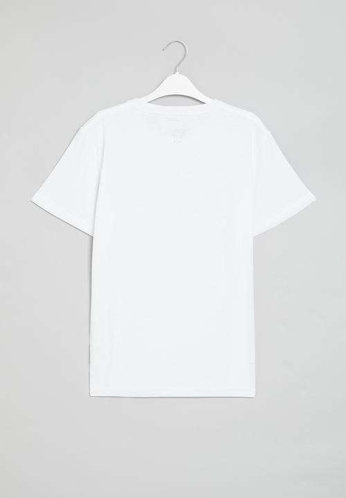 Lee Cooper - Diamond flag originals tee - white