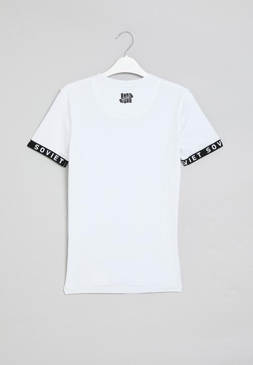 SOVIET - Boys fashion tee - white