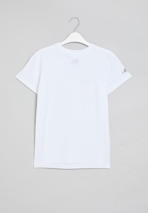 Quiksilver - Africa work song short sleeve boys - white