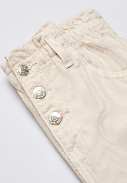 MANGO - Skirt cindy5 - sand