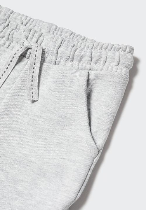 MANGO - Trousers mateo5 - medium grey