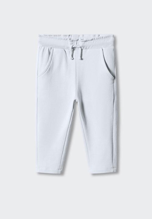 MANGO - Trousers vienab - sky blue