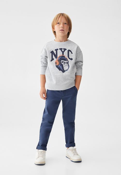 MANGO - Sweatshirt gori - medium grey