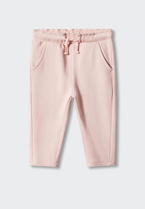 MANGO - Trousers vienab - pink