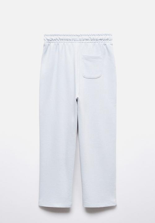MANGO - Trousers marga - sky blue