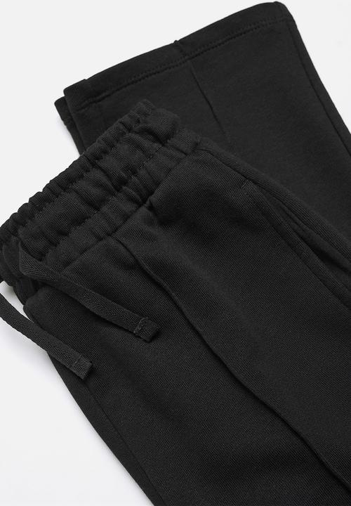 MANGO - Trousers marga - black