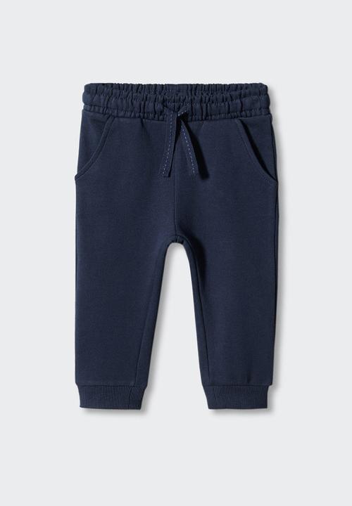MANGO - Trousers mateo5 - navy