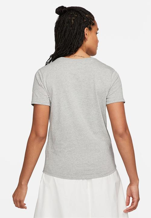 Nike - W nsw tee club - dk grey heather