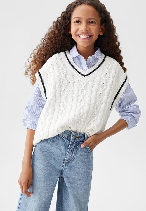 MANGO - Jeans wide5 - denim