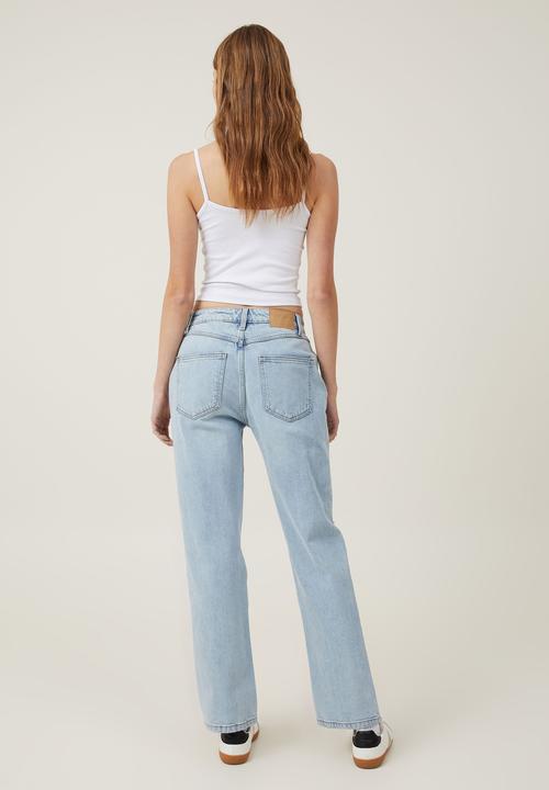 Cotton On - Slim straight jean - bondi blue rip