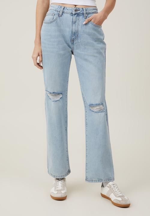 Cotton On - Slim straight jean - bondi blue rip