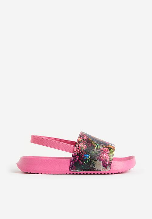 H&M - Printed pool shoes - pink