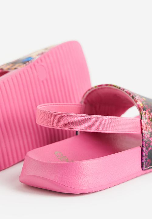 H&M - Printed pool shoes - pink