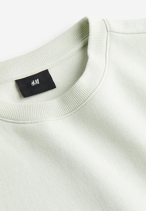 H&M - Relaxed fit sweatshirt - mint green