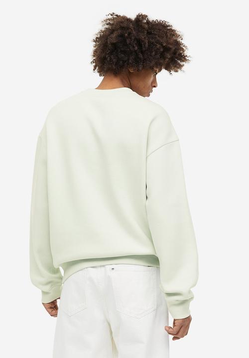 H&M - Relaxed fit sweatshirt - mint green