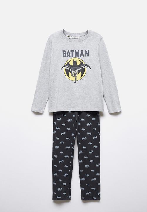 MANGO - Pijama pack batman - medium grey
