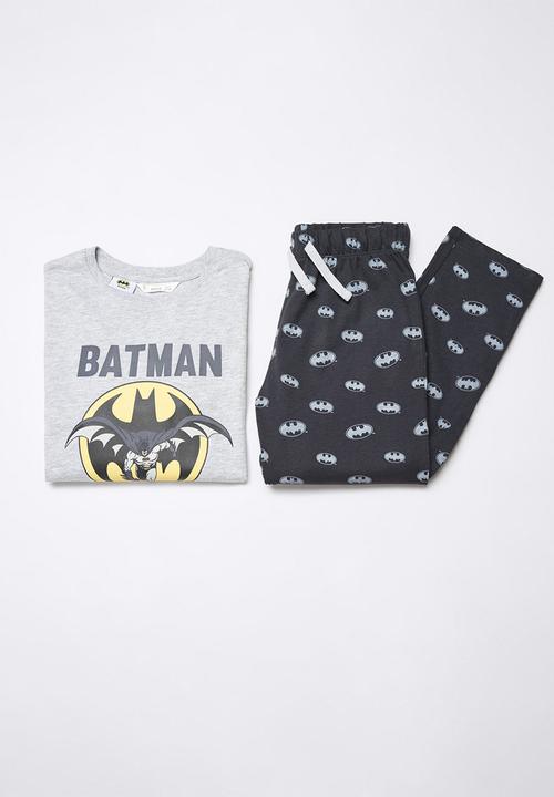 MANGO - Pijama pack batman - medium grey