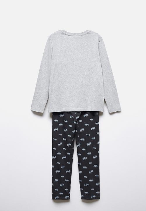MANGO - Pijama pack batman - medium grey