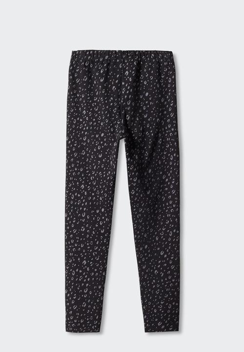 MANGO - Leggings eliop - black