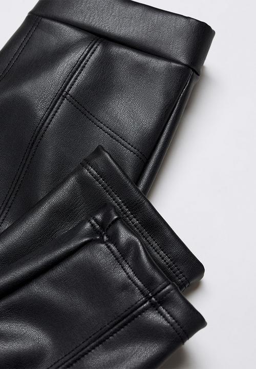 MANGO - Leggings rocker - black