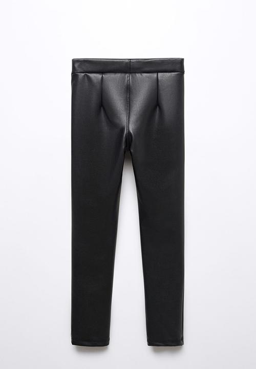 MANGO - Leggings rocker - black