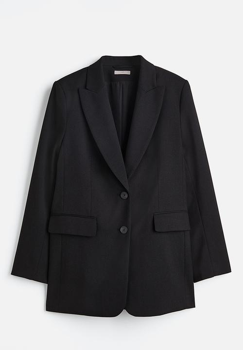 H&M - Single-breasted blazer - black