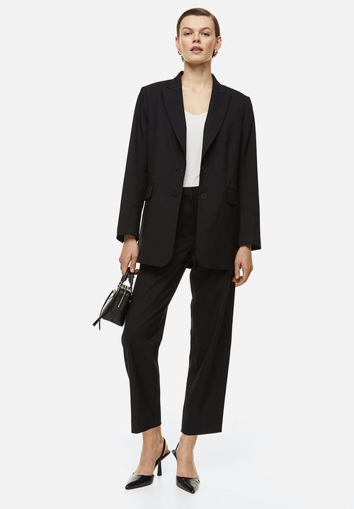H&M - Single-breasted blazer - black